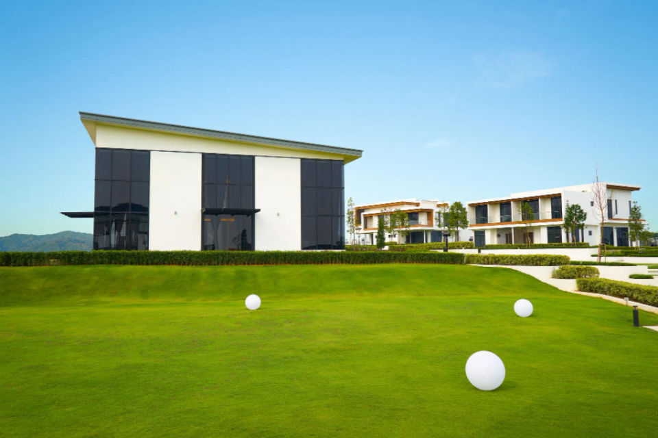 Golf Club Houses Rendering